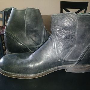 Vintage-Brand Men's Leather Ankle Boots
